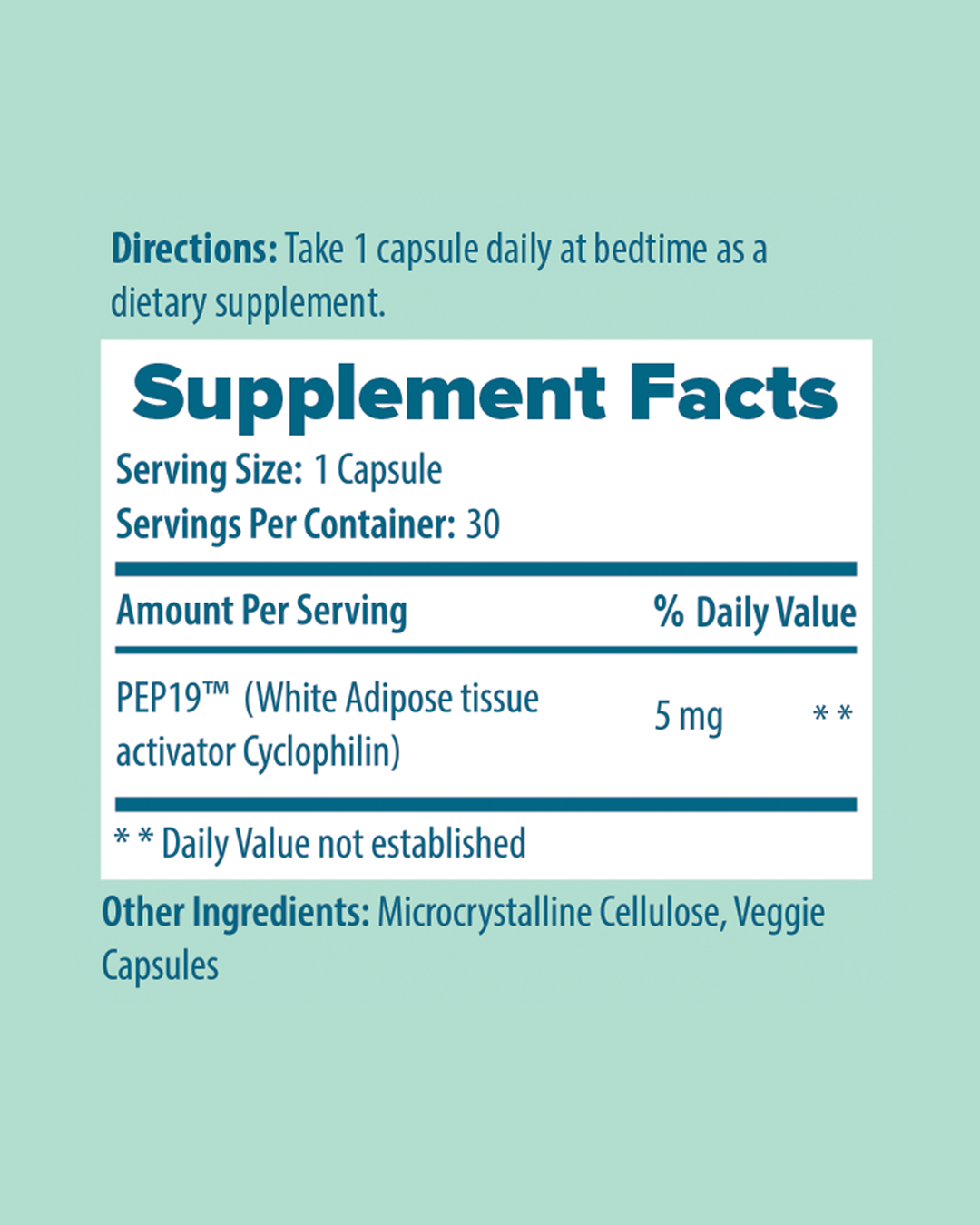Nutroslim (PEP19™, 5 mg)